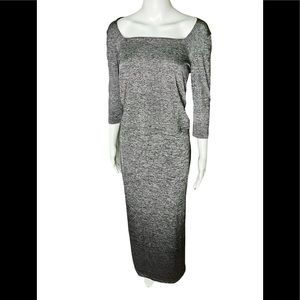 Axiom 2 piece gray top and maxi skirt size medium